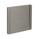 Выключатель одноклавишный с подсветкой Forte&Piano сталь IP20 IEK_1