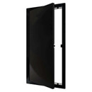 Люк ревизионный пластиковый нажимной черный 150х300 мм Era_1