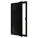 Люк ревизионный пластиковый нажимной черный  200х200 мм Era_1