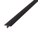 Порожек Т-образный разносторонний 23х900 мм ножка 8 мм чёрный Русский профиль_1