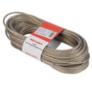 Трос стальной в ПВХ оплетке 4 мм 20 м прозрачный Rexant