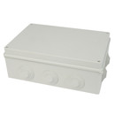 Коробка распределительная для открытой проводки серая IP55 260х175х90 мм Промрукав