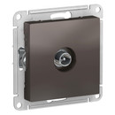 Изображение товара Механизм розетки ТВ проходная AtlasDesign мокко IP20 Systeme Electric