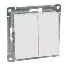 Механизм выключателя двухклавишный AtlasDesign лотос IP20 Systeme Electric