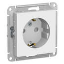 Механизм розетки с заземлением со шторками AtlasDesign лотос IP20 Systeme Electric