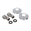 Изображение товара Эксцентрик с декоративной накладкой для смесителя 2 шт  Voda