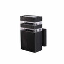 Изображение товара Светильник уличный настенный пластик E27 односторонний IP65 черный Leek