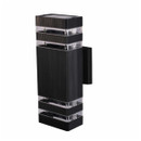 Изображение товара Светильник уличный настенный пластик E27 двусторонний IP65 черный Leek