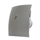 Вентилятор осевой вытяжной D100 25дБ 90м³/ч 220х175 мм темно-серый Era Breeze
