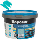 Изображение товара Затирка цементная Церезит CE40 бирюза №77 2кг