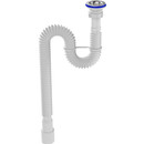 Гофросифон 1 1/4"х40/50 с нержавеющей решеткой 1100 мм Aquant