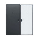 Изображение товара Дверь входная металлическая Стройгост металл/мдф серебро/беленый дуб 960 мм левая