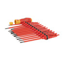 Отвертка диэлектрическая с набором насадок 12 шт Felo_1