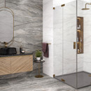 Керамогранит Arcadia 600х1200х8,5 мм белый лаппатированный Alma Ceramica