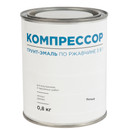 Изображение товара Грунт-эмаль по ржавчине 3в1 Компрессор белая глянцевая 0,8кг