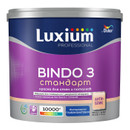 Краска интерьерная влажная уборка Bindo 3 глубокоматовая 2,5л Luxium