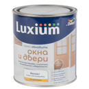 Краска для окон и дверей Luxium (база BW) полуматовая 0,75л