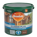 Декоративно-защитное средство для дерева 3в1 Omnitex Classic Plus тиковое дерево полуматовое 2,5л_1