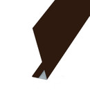 Изображение товара Планка карнизного свеса 250х50мм (RAL 8017) шоколад матовая 2м
