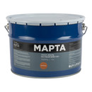 Изображение товара Грунт-эмаль по ржавчине 3в1 Марта шоколадная глянцевая 10кг