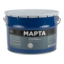 Грунт-эмаль по ржавчине 3в1 Марта серая (RAL 7004) глянцевая 10кг_1