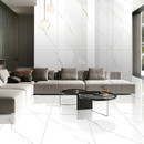 Керамогранит Global Tile Corus 600х1200х9мм белый полированный