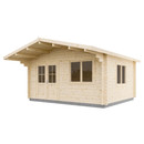 Дом садовый 17м² Комфорт брус 44мм_1
