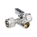 Изображение товара Кран шаровый обжим для сантехприборов 1/2"х16мм (ГОСТ) Masterprof