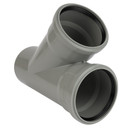 Тройник канализационный 110х110мм 45° Ostendorf