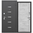 Дверь входная металлическая Ferroni Гарда антик серебро\бетон снежный 960мм правая_1