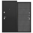 Дверь входная металлическая Ferroni Гарда букле черный\бетон графит 860мм правая_1