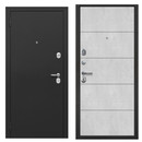 Дверь входная металлическая Ferroni Гарда букле черный\бетон снежный 960мм левая_1