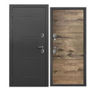 Изображение товара Дверь входная металлическая с терморазрывом Ferroni Isoterma антик серебро\дуб пацифик 960мм левая