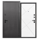 Дверь входная металлическая Ferroni Гарда антик серебро\белый матовый 960мм правая_1