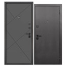 Дверь входная металлическая Ferroni Гарда антик серебро\ясень графит эмаль 860мм левая