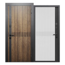 Дверь входная металлическая Ferroni Вуд Вертикаль дуб кантри\сатин белый 960мм правая_1