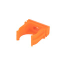 Крепеж-клипса для труб 20мм оранжевая 100шт УралПак