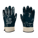 Перчатки маслобензостойкие с полным усиленным нитрильным покрытием манжет крага СВС_1