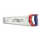 Ножовка по дереву 350мм, 7TPI 3D зуб, линейка Workpro_1