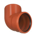 Изображение товара Отвод канализационный наружный 110мм 67° Ostendorf