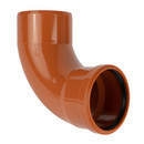 Отвод канализационный радиальный наружный 110мм 87° Ostendorf_1