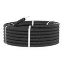 Труба гофрированная ПНД 40мм с протяжкой черная 15м IEK_1