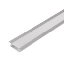 Изображение товара Профиль встраиваемый для светодиодной ленты 2м матовый рассеиватель General