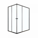Душевой уголок Domani-spa Cube 120х80см стекло прозрачное 4мм_1
