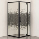 Душевой уголок Comforty 90х90см стекло прозрачное с рисунком мозаика 6мм_1