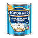 Изображение товара Краска по металлу интерьерная Topgrade белая полуматовая 0,9л