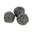 Губки для посуды металлические спиральные 6х5см 3шт OfficeClean_1