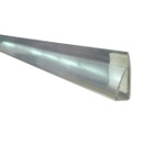 Изображение товара Профиль торцевой прозрачный 4мм х2,1м