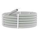 Изображение товара Труба гофрированная ПВХ 16 мм c протяжкой, 100 м