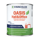 Изображение товара Краска интерьерная влажная уборка Oasis Hall&Office глубокоматовая 0,9л Finncolor
